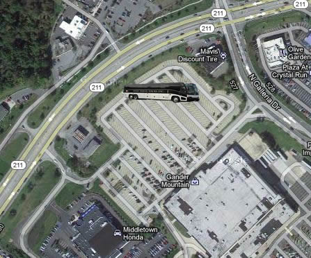 Gander Mtn. parking lot